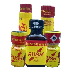 Afbeelding van de product categorie ''Rush poppers''. Als je er op klikt kom je op de pagina waar je die poppers kunt kopen.